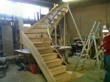 installation-d-un-escalier